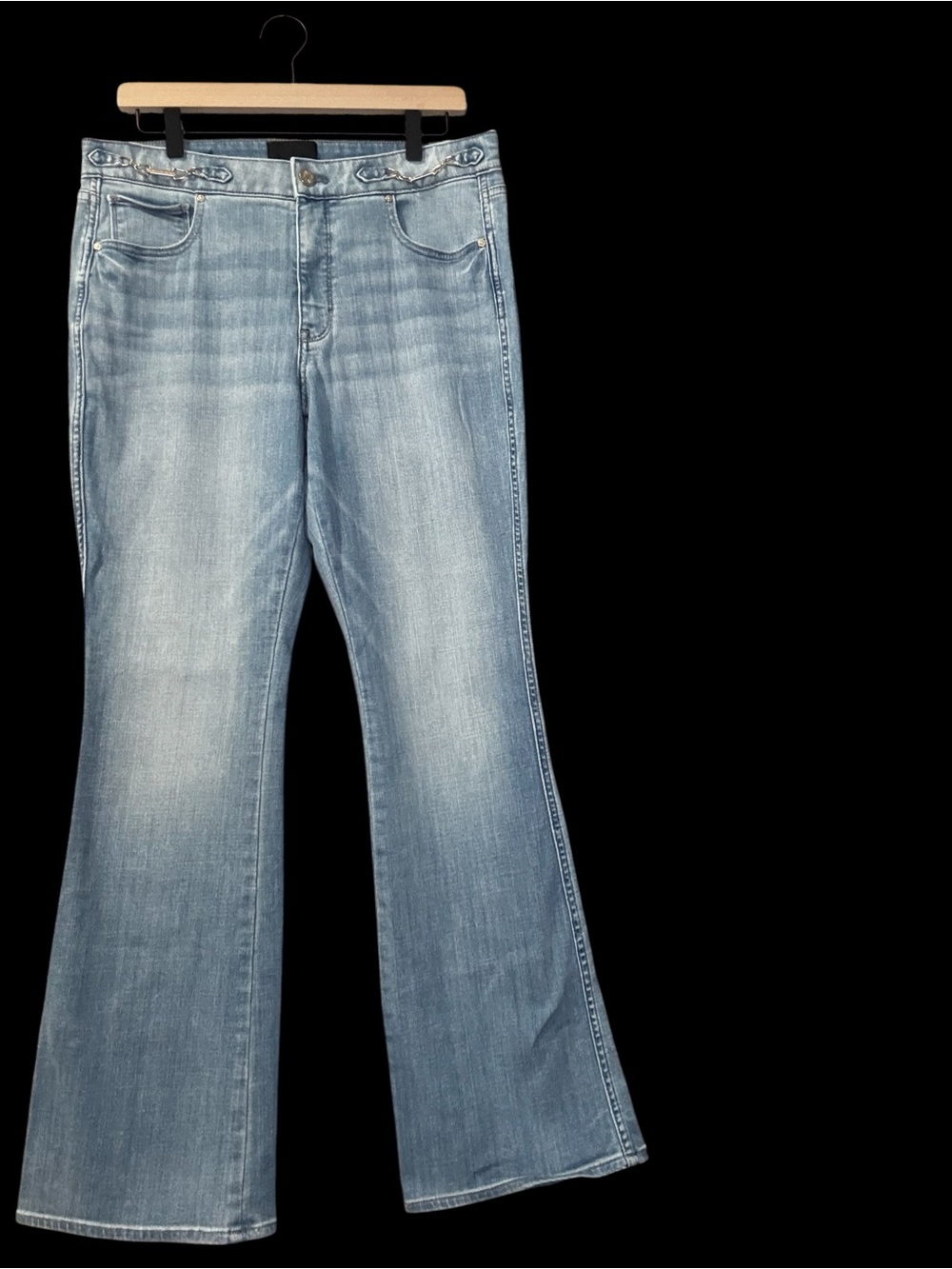 Women's White House  Black Market  Light Wash Flared Jeans